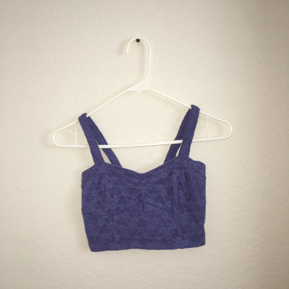 Mudd very cropped crop top